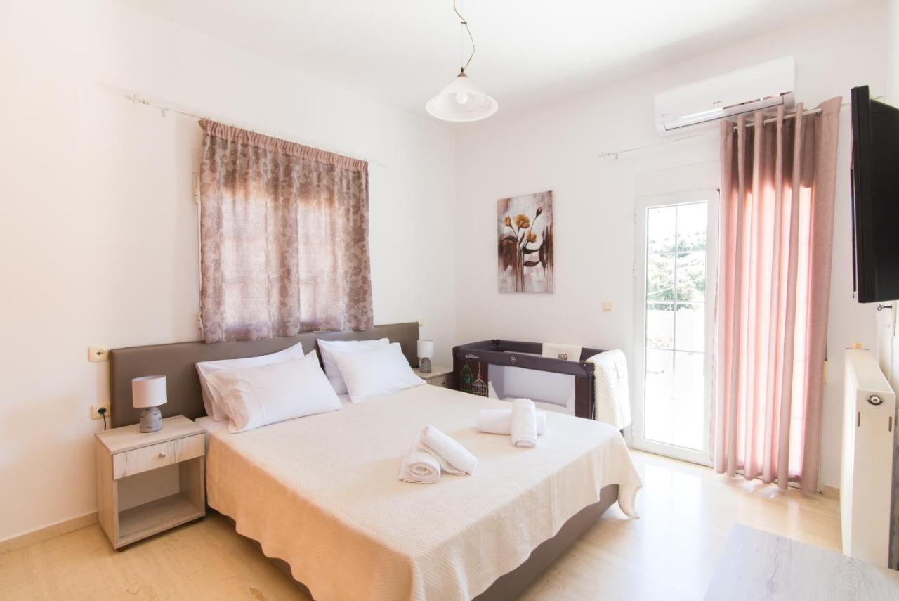 Cozy Renovated Apartment "Filoxenia" Kato Daratso Ngoại thất bức ảnh