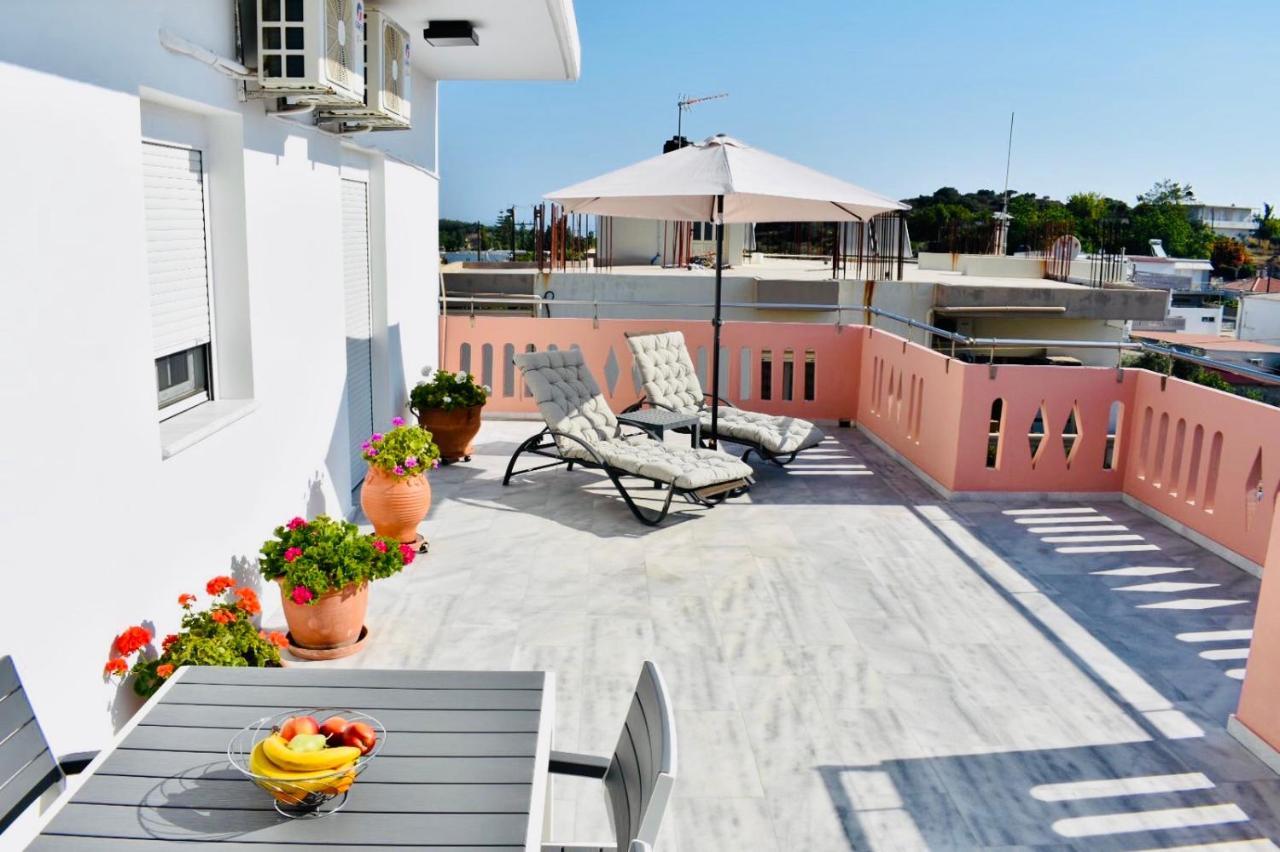 Cozy Renovated Apartment "Filoxenia" Kato Daratso Ngoại thất bức ảnh